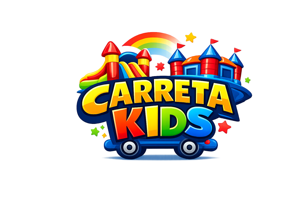 Carreta Kid Play montada para eventos infantis